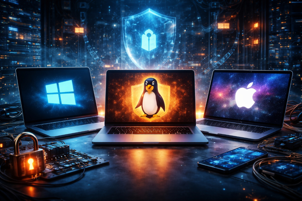 Linux Daha mı Güvenli? Windows ve macOS ile Güvenlik Karşılaştırması